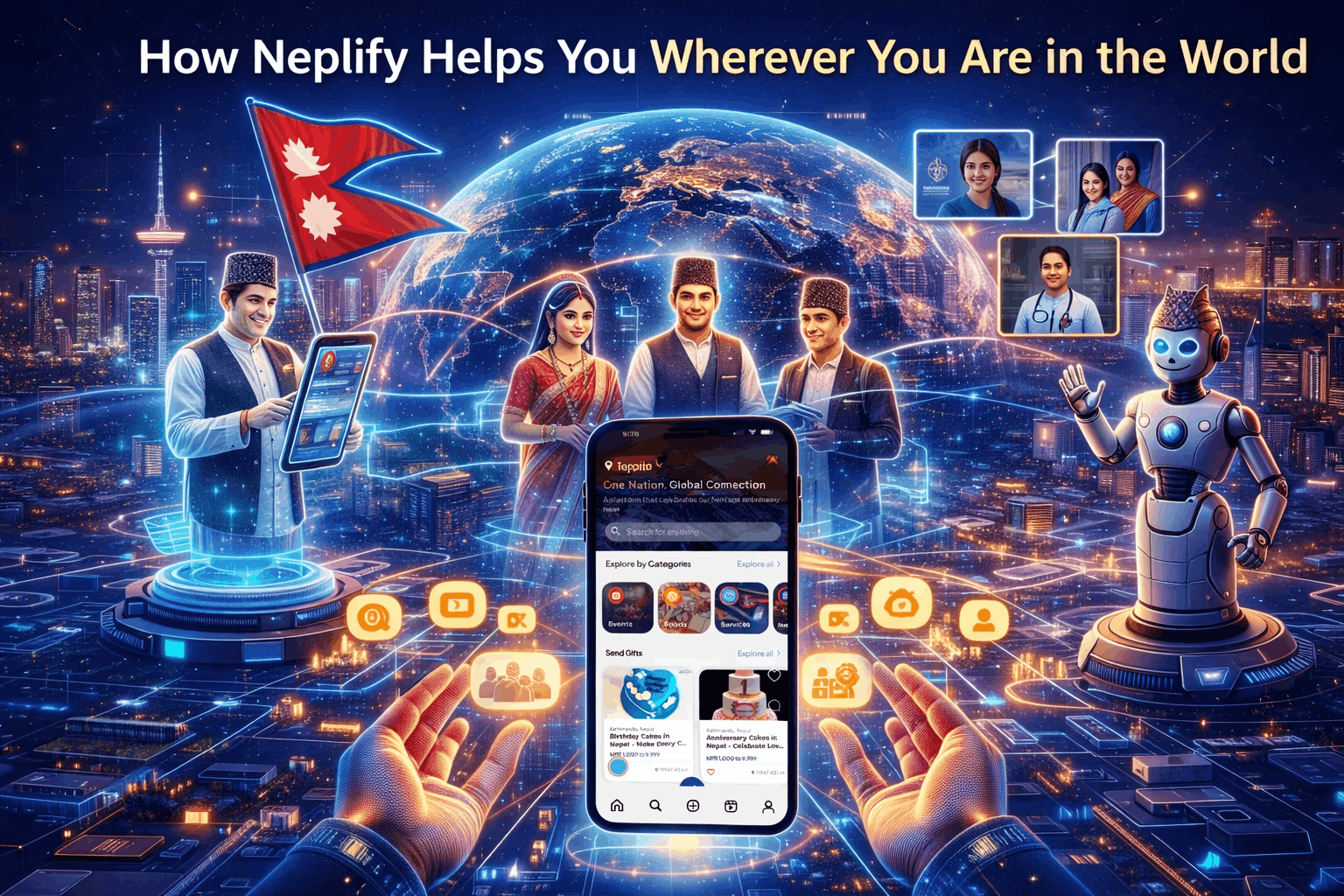 How Neplify Helps You Wherever You Are in the World