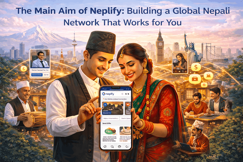 The Main Aim of Neplify: Building a Global Nepali Network That Works for You